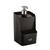 Dispenser Slim Plast.Preto-Uz399 Preto