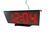 Display relógio de led espelho calendario alarme 5v USB mesa-traseira preta vm