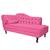 Diva Recamier Diana 130cm Lado Direito Corano - ADJ Decor Pink