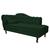 Diva Recamier Diana 130cm Lado Direito Suede - ADJ Decor Verde