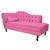 Diva Recamier Diana 160cm Lado Direito Corano - Doce Sonho Móveis Pink