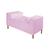 Divã Recamier Sofá Félix 120 cm Sintético Rosa Bebê - AM Decor Rosa Bebê