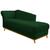 Diva Recamier Vanessa 160cm Lado Direito Suede Verde