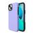 Double Lux Case iPhone-14-Plus Preta - Capa Antichoque Dupla Roxa