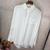 DOUTORAS MODAS Camisa Viscose com Botão 103 Conforto e Estilo em Poliéster Branco