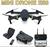 Drone Eachine E58 2.4Ghz.  Com Câmera Hd 1080p Cor Preto 1 Bateria Mais Bolsa Para Viagens Preto