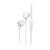Earphone Intra-auriculares Com Fio e Microfone TAUE101WT/00 Philips Branco