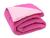 Edredom Infantil Mini Cama Malha Penteada 100% Algodão Pink/Rosa