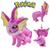 Eeveelutions de Pelúcia Shiny - Umbreon, Sylveon, Vaporeon e Espeon Vaporeon shiny