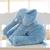  Elefante de pelúcia 60cm travesseiro almofada Bebê Recém Nascido Azul