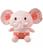 Elefante De Pelúcia Bebe Orelhudo 36Cms Rosa