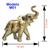 Elefante Decorativo Em Resina Indiano Sabedoria Sorte M01