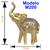 Elefante Decorativo Em Resina Indiano Sabedoria Sorte M200