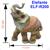 Elefante Decorativo Em Resina Indiano Sabedoria Sorte R200