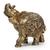 Elefante Enfeite Sabedoria Indiano Escultura De Resina 19cm Dourado