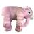 Elefante Travesseiro Pelúcia Plush Bebê Dormir 55 cm Almofada Rosa