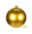 Enfeite De Arvore De Natal Bola Brilhosa 12 Cm  Dourada