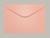 Envelope Carta Colorido 114x162mm Com 100 Unidades 90g - Scrity Rosa Claro/Fidji