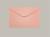 Envelope Visíta Colorido 72x108mm Com100 Unidades - Scrity Rosa Claro/Fidji