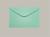 Envelope Visíta Colorido 72x108mm Com100 Unidades - Scrity Verde Claro/Tahiti