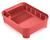 Escorredor de Louça, pratos, cor Vermelho - OU - Trium 40 cm Vermelho