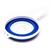 Escorredor macarrao e arroz de silicone com cabo color Azul Magenta