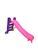 Escorregador infantil 3 degraus plastico resistente mais seguro Escada lilas rampa rosa