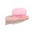Escova de Banho Massageadora Cerdas de silicone e Dispenser Para Sabonete líquido e Shampoo 738 Rosa