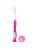 Escova de dente infantil com ventosa 3-6 anos chicco  Rosa