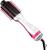 Escova secadora modeladora gama glamour pink brush 3d 1300w - 127v Branco e Rosa