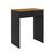 Escrivaninha Pequena com Porta Volumes Ideal para Home Office Preto/Freijo