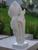 Escultura Estátua Decorativa Cabeça De Cavalo Grande 108cm Branco Brilho