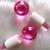 Esfera de Cromoterapia Beauty Crystal Ball Massagem Facial  Rosa