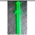 Espada de brinquedo Minecraft com luz e som Verde