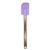 Espátula Colher Pão Duro De Silicone Rosé Gold Grande 28cm Roxo