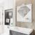 Espelheira de Banheiro Clean Decore Ambiente Cores - Comprar Moveis em Casa  Branco