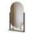 Espelheira Oval Para Banheiro 1 Prateleira 100% MDF Estrutura Metalon Ori Mgm Móveis Pistache PISTACHE