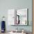 Espelheira Para Banheiro Bechara Gênova 1 Porta Branco Ripado Carrara