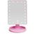 Espelho De Mesa Articulado Com Led P/ Maquiagem - Cor Rosa Rosa