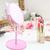 Espelho Gato Orelhas de Gatinho apoio de mesa para maquiagem Rosa