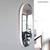 Espelho Oval Grande Moldura Várias Cores 80x50cm Branco
