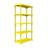 Estante Cube5 com 5 prateleiras Amarelo