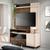 Estante Home para TV até 50 Polegadas 2 Portas Timber HB Móveis Deck/Off White