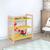 Estante Infantil Baixa para Livros e Brinquedos Diversos 64x75cm Colorê Amarelo AMARELO