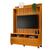 Estante Rack p/ TV 50" Home Ripado Estilos 1,45cm c/ Rodizio Naturale