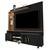 Estante Rack para TV 65" Home Ocean Preto/ Canela