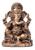 Estatua Ganesha Deus Do Intelecto Sabedoria Decoração Resina Dourado