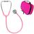 Estetoscópio Littmann Classic lll + Case - Cores Variadas Rosa Pérola + Case Rosa