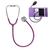 Estetoscópio Littmann Classic lll + Esfigmomanômetro Pamed - Cores Variadas Roxo + Esfigmo Roxo