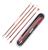 Estojo 4 Extrator De Cravos Inox Kit Pinças Para Remover Acne Rose